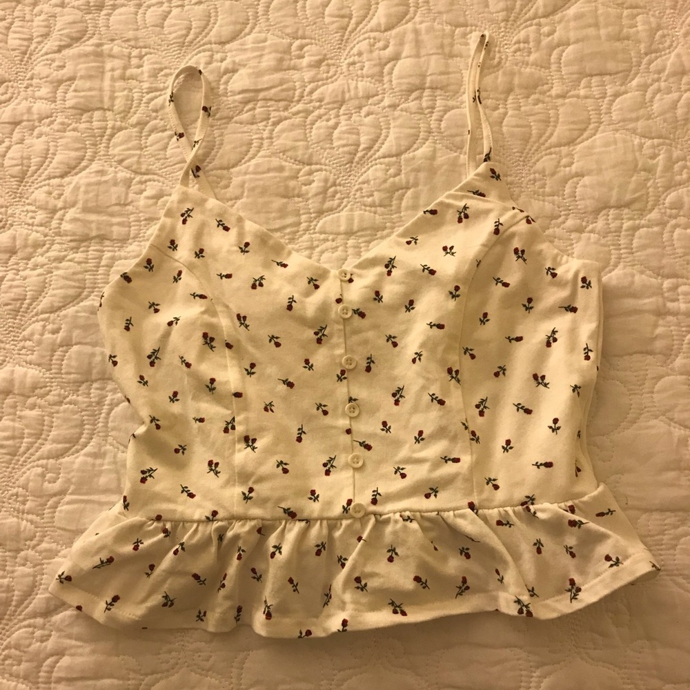 Cute Floral Crop Top!